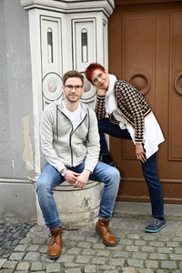 Photoshooting mit Lukas Natschinski und Gundula Natschinski in Görlitz