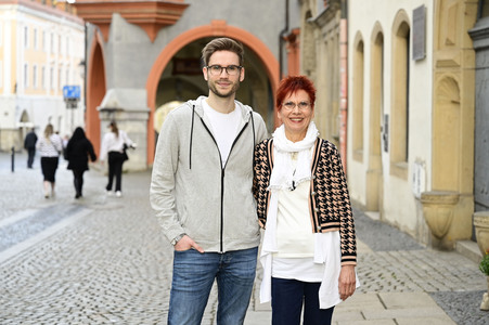 Photoshooting mit Lukas Natschinski und Gundula Natschinski in Görlitz