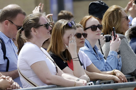 Trauer um Papst Franziskus in Rom