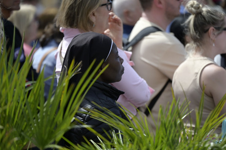 Trauer um Papst Franziskus in Rom