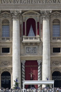 Trauer um Papst Franziskus in Rom