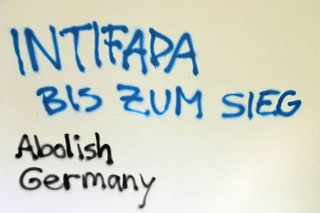 Schäden in Hörsaal der Humboldt-Universität nach propalästinensischen Protesten in Berlin