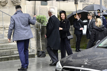 Trauerfeier für Andreas Prinz von Sachsen-Coburg und Gotha in Coburg