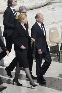 Trauermesse für Papst Franziskus in der Vatikanstadt