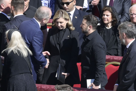 Trauermesse für Papst Franziskus in der Vatikanstadt