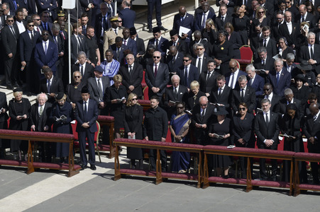 Trauermesse für Papst Franziskus in der Vatikanstadt