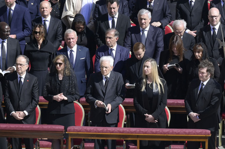 Trauermesse für Papst Franziskus in der Vatikanstadt