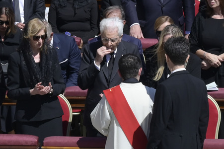 Trauermesse für Papst Franziskus in der Vatikanstadt