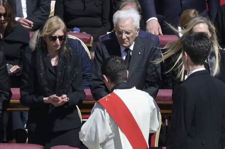 Trauermesse für Papst Franziskus in der Vatikanstadt