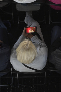 Bibelstunde mit Angela Merkel beim 39. Evangelischen Kirchentag in Hannover