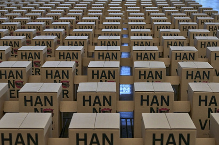 Bibelstunde mit Angela Merkel beim 39. Evangelischen Kirchentag in Hannover