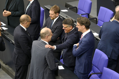 2. Sitzung des Deutschen Bundestages in Berlin