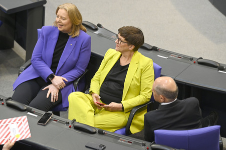 2. Sitzung des Deutschen Bundestages in Berlin