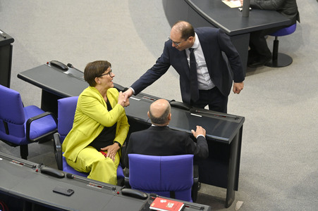 2. Sitzung des Deutschen Bundestages in Berlin