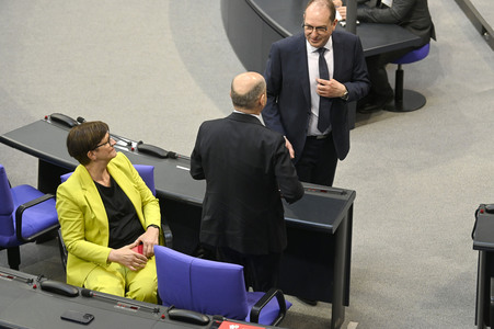 2. Sitzung des Deutschen Bundestages in Berlin