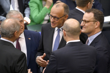 2. Sitzung des Deutschen Bundestages in Berlin
