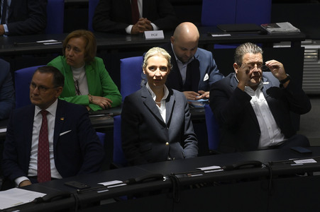 2. Sitzung des Deutschen Bundestages in Berlin