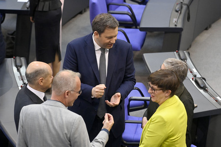 2. Sitzung des Deutschen Bundestages in Berlin