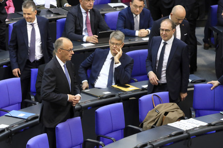 2. Sitzung des Deutschen Bundestages in Berlin