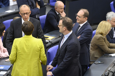 2. Sitzung des Deutschen Bundestages in Berlin