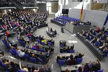 2. Sitzung des Deutschen Bundestages in Berlin