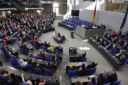 2. Sitzung des Deutschen Bundestages in Berlin