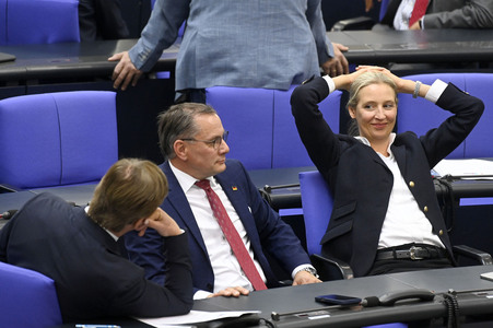 2. Sitzung des Deutschen Bundestages in Berlin