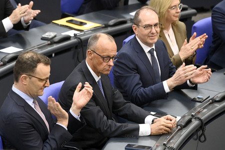 2. Sitzung des Deutschen Bundestages in Berlin