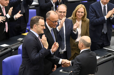 2. Sitzung des Deutschen Bundestages in Berlin