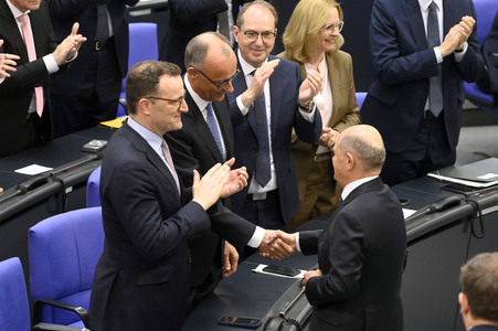 2. Sitzung des Deutschen Bundestages in Berlin