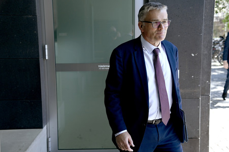 Regierungspressekonferenz in Berlin