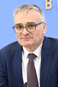 Regierungspressekonferenz in Berlin