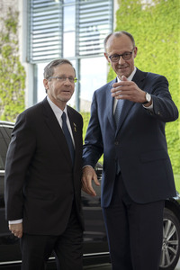 Empfang des israelischen Staatspräsidenten in Berlin