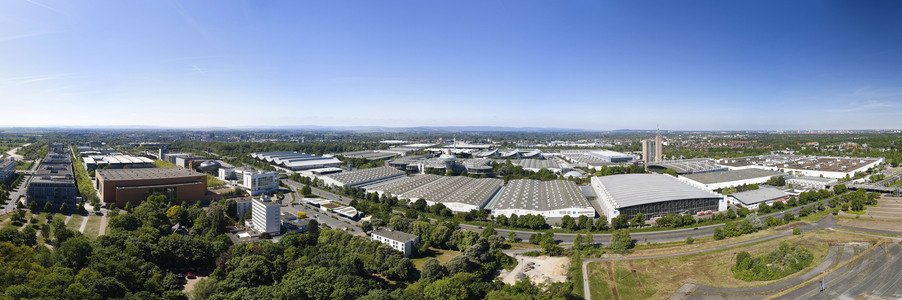 Das Messegelände in Hannover