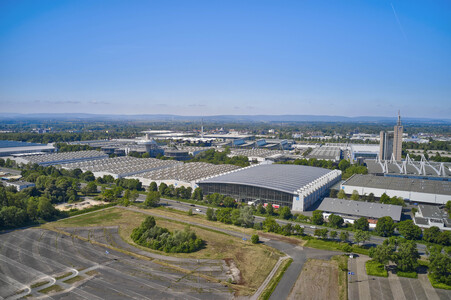 Das Messegelände in Hannover