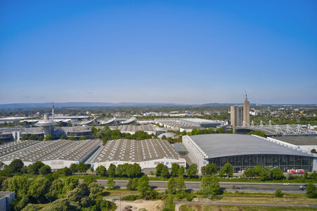 Das Messegelände in Hannover