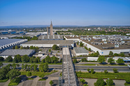Das Messegelände in Hannover