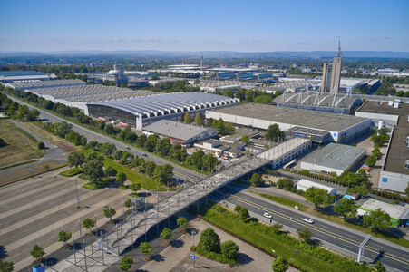 Das Messegelände in Hannover
