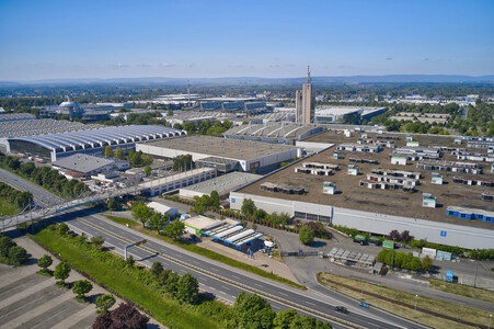 Das Messegelände in Hannover