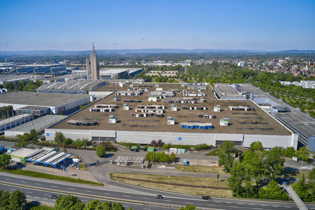 Das Messegelände in Hannover
