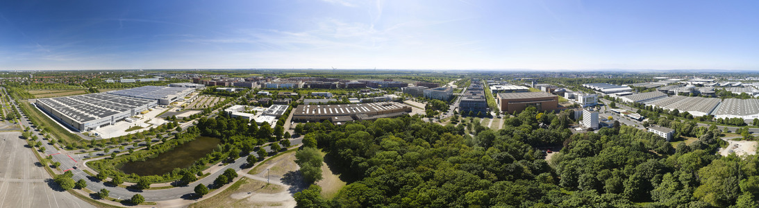 Das Messegelände in Hannover