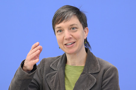 Bundespressekonferenz zur Studie 'Umweltbewusstsein in Deutschland 2024' in Berlin