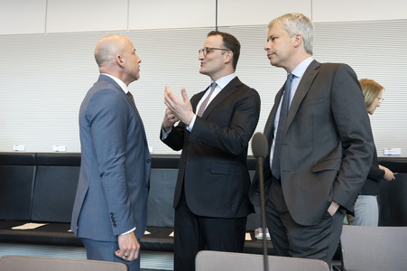 Fraktionssitzung der CDU/CSU-Bundestagsfraktion in Berlin