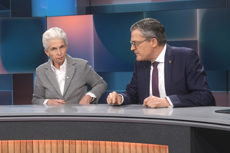 Talkshow 'hart aber fair' in Berlin