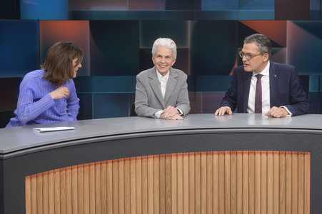 Talkshow 'hart aber fair' in Berlin