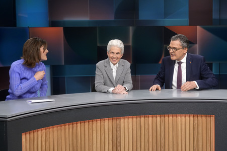 Talkshow 'hart aber fair' in Berlin