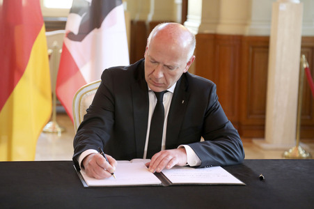 Kondolenzbuch für Margot Friedländer in Berlin