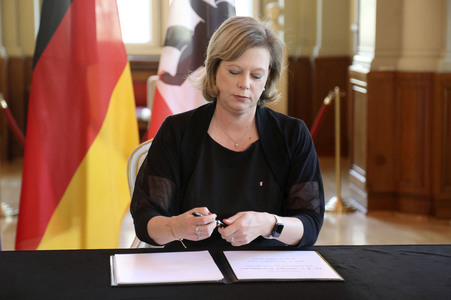 Kondolenzbuch für Margot Friedländer in Berlin