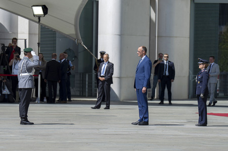 Empfang des Ministerpräsidenten von Griechenland in Berlin