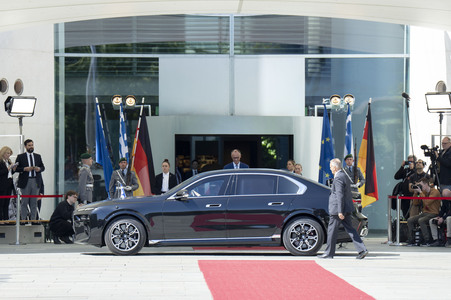 Empfang des Ministerpräsidenten von Griechenland in Berlin